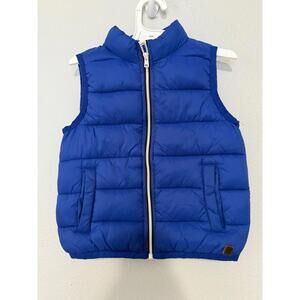 Janie and jack puffer vest size 3-4t